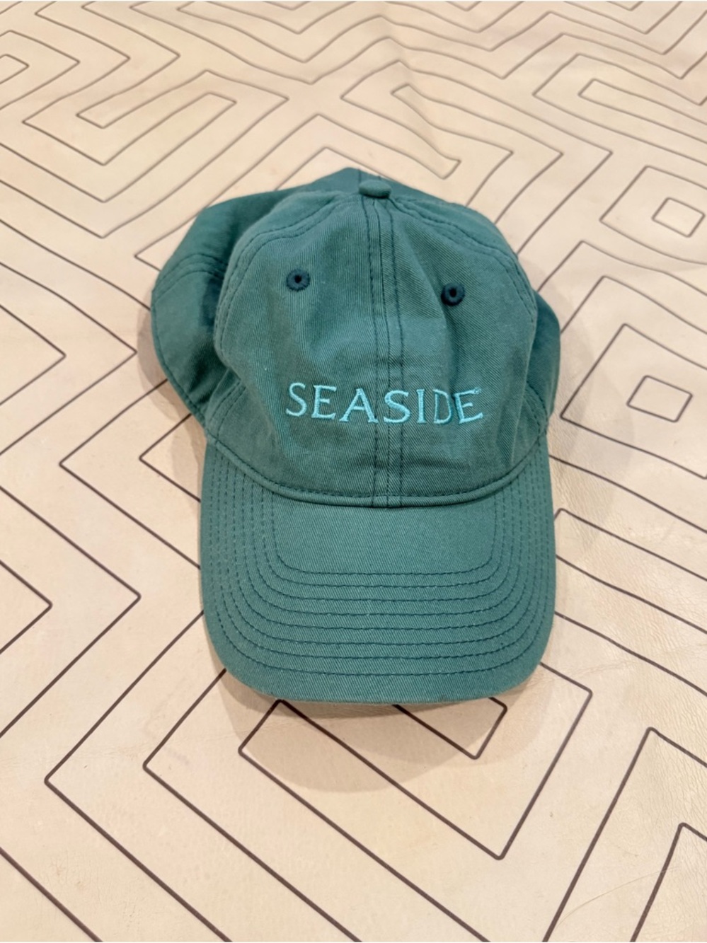 Seaside Style Turquoise Hat